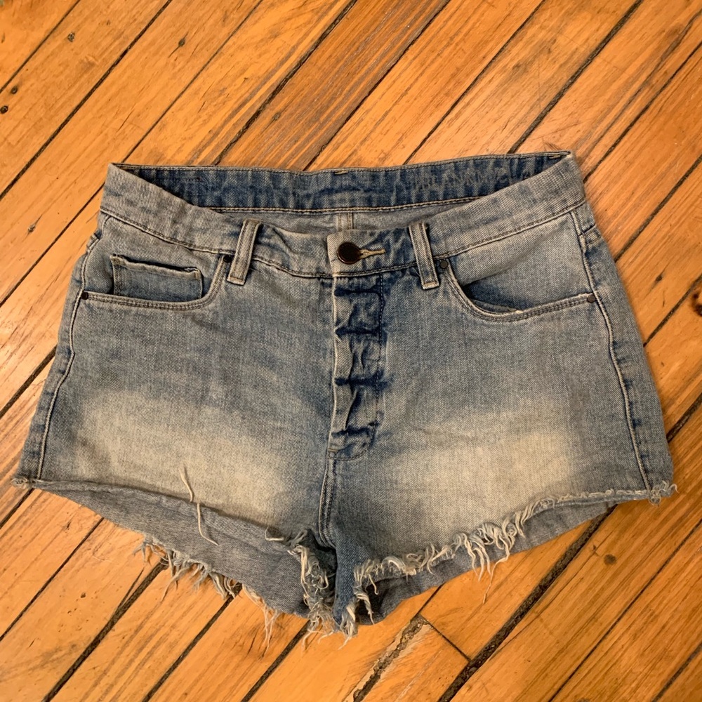 BLANK NYC denim cutoff shorts